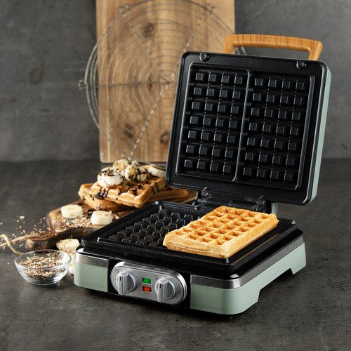 Domo Wafelijzer Sage Green DO9279W - 18