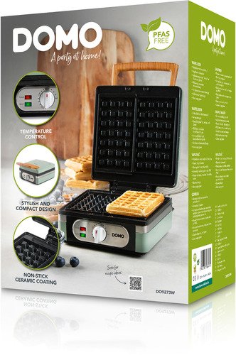 Domo Wafelijzer Sage Green DO9273W - 18