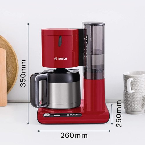 Bosch Styline Koffiezet + Broodrooster - Rood - 4
