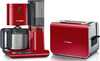 Bosch Styline Koffiezet + Broodrooster - Rood - 2