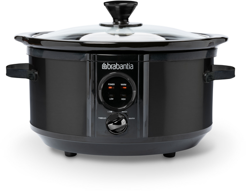 Brabantia Slow Cooker Noir BBEK1081MB - 1