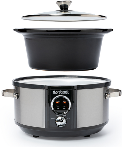 Brabantia Slow Cooker Argent BBEK1081 - 4
