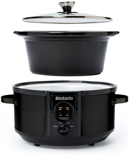 Brabantia Slow Cooker Noir BBEK1081MB - 4