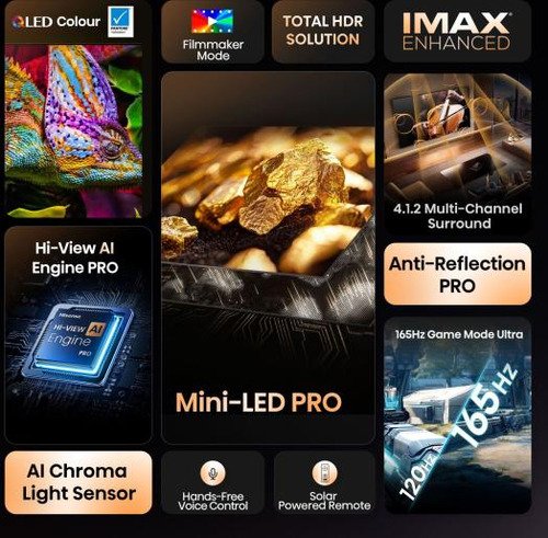 Hisense Mini-LED 4K 85U8Q (2025) - 4