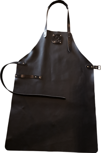 Ofyr Leather Apron Black - 1