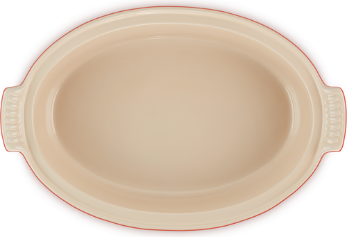 Le Creuset Ovenschaal ovaal met deksel kersenrood - 5