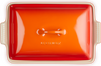Le Creuset Rechthoekige Ovenschaal met deksel Oranjerood - 4