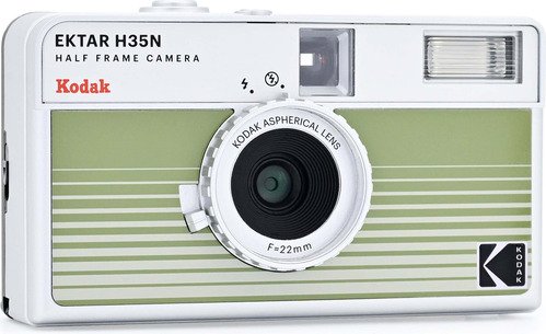 Kodak Ektar H35N Camera (Striped Green) - 4