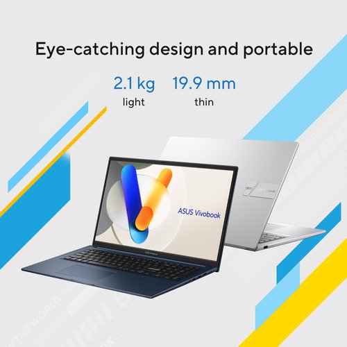 Asus VivoBook 17 X1704VA-AU712W-BE - 14