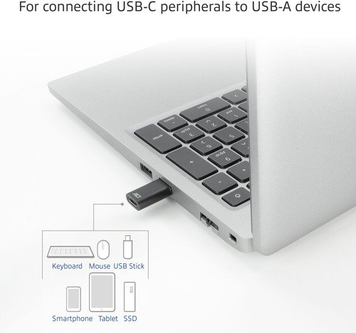 ACT USB-A To USB-C Adapter AC7376 - 7
