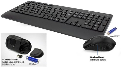 ACT Wireless Keyboard + Mouse AC5730 - 3