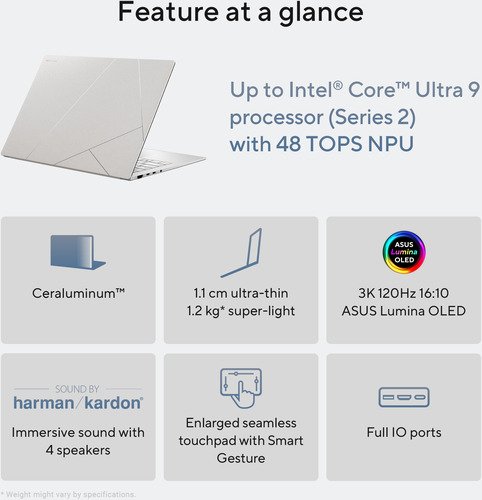 Asus ZenBook S14 OLED UX5406SA-PV029W-BE - 16