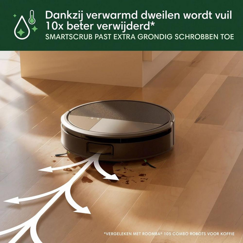 iRobot Combo 705 + AutoWash Dock Zwart - 5