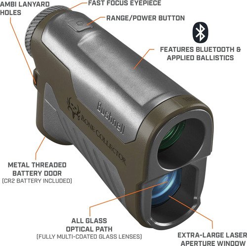 Bushnell Bone Collector 1800 Range Finder - Noir/Gris - 4