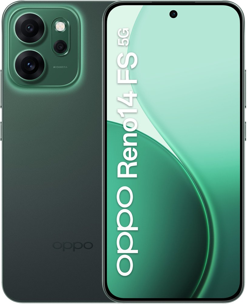 Oppo Reno14 FS 5G 512GB Luminous Green |  Smartphones | Telefonie&Tablet - Smartphones | 6932169376648