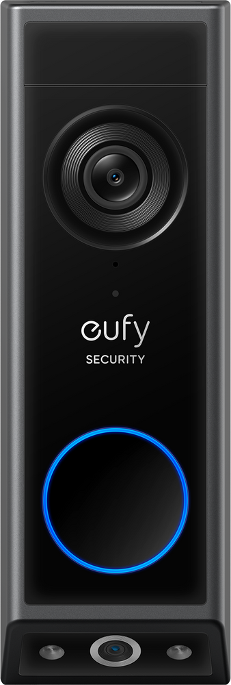 eufy Security -Video Doorbell E340-dubbele camera met Delivery Guard- 2K-nachtzicht in kleur-bedraad of met accu-draadloze bel-uitbreidbare lokale opslag tot 128 GB-geen maandelijkse kosten