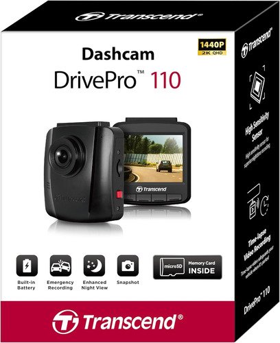 Transcend DrivePro 110 Dashcam 64GB - 8