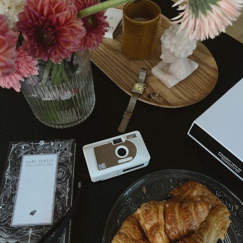 Kodak Motorised S88 Camera Linen White - 10