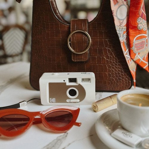 Kodak Motorised S88 Camera Linen White - 11