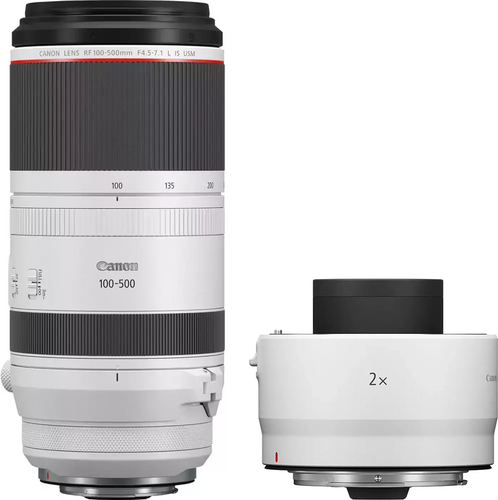 Canon RF 100-500mm f/4.5-7.1 L IS USM + Extender 2x - 1