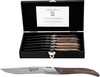 Laguiole Luxury Line Steakmes Set 6 Mixed Wood - 2