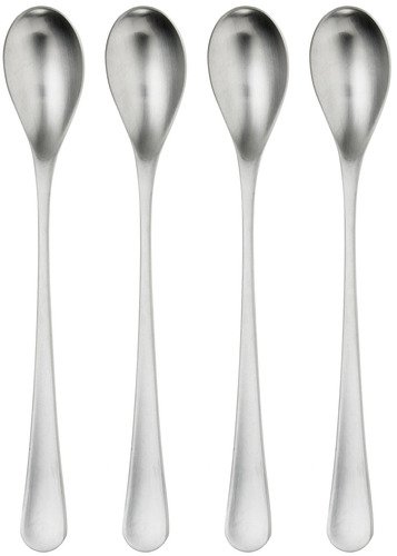 Robert Welch RW2 Set van 4 Lange Lepels uit RVS Mat 20.1cm - 1