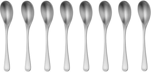 Robert Welch RW2 Set van 8 Koffielepels uit RVS Mat 11.8cm - 1