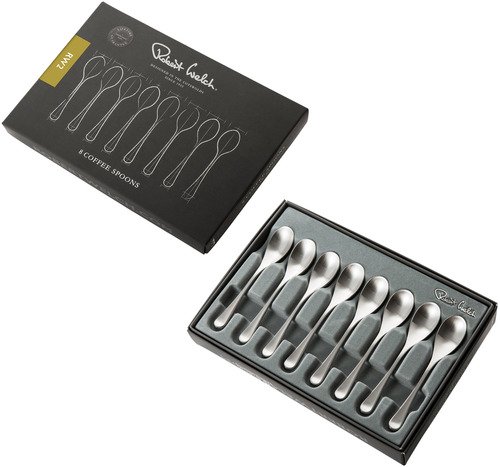 Robert Welch RW2 Set van 8 Koffielepels uit RVS Mat 11.8cm - 2