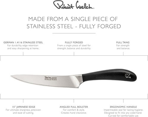 Robert Welch Signature Keukenmes uit RVS 14cm - 4