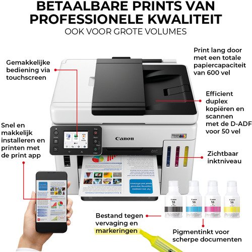 Canon Maxify GX7150 MegaTank Small  Medium Business - 4