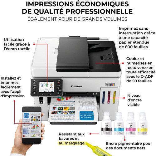 Canon Maxify GX7150 MegaTank Small  Medium Business - 4