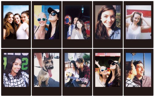 Fujifilm Instax Mini Film (10) Frame Noir - 3