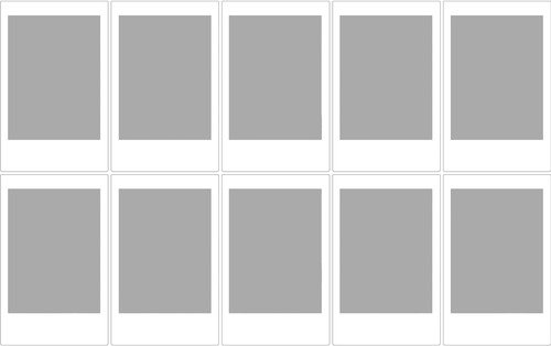 Fujifilm Instax Mini Film (10) Monochrome - 3