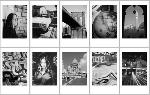 Fujifilm Instax Square Film (10) Monochrome B12036 - 3