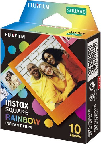 Fujifilm Instax Square Film (10) Rainbow B12037 - 2