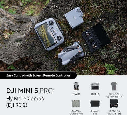 DJI Mini 5 Pro - Fly More Combo (incl. RC331) + Extra battery - 7