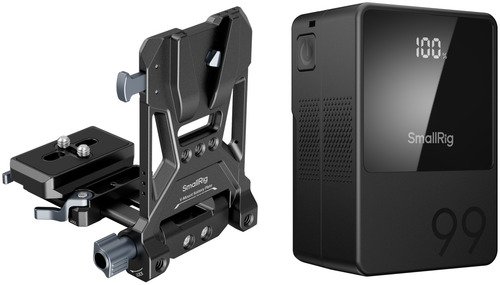 SmallRig 5048 VB99 mini V Mount Battery Kit (3580B+4064B) - 1