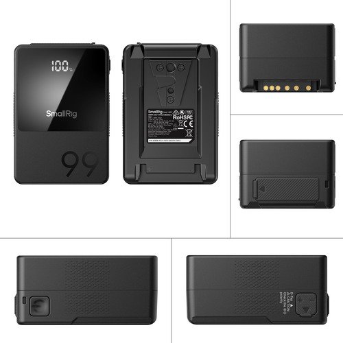 SmallRig 5048 VB99 mini V Mount Battery Kit (3580B+4064B) - 2