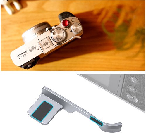 SmallRig 4559 Thumb Grip for Fujifilm X100VI / X100V (Black) - 2