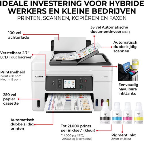 Canon Maxify GX4050 MegaTank Home Office/Small Business - 5