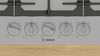 Bosch Kookplaat Gas PCQ7A5I90 - 4
