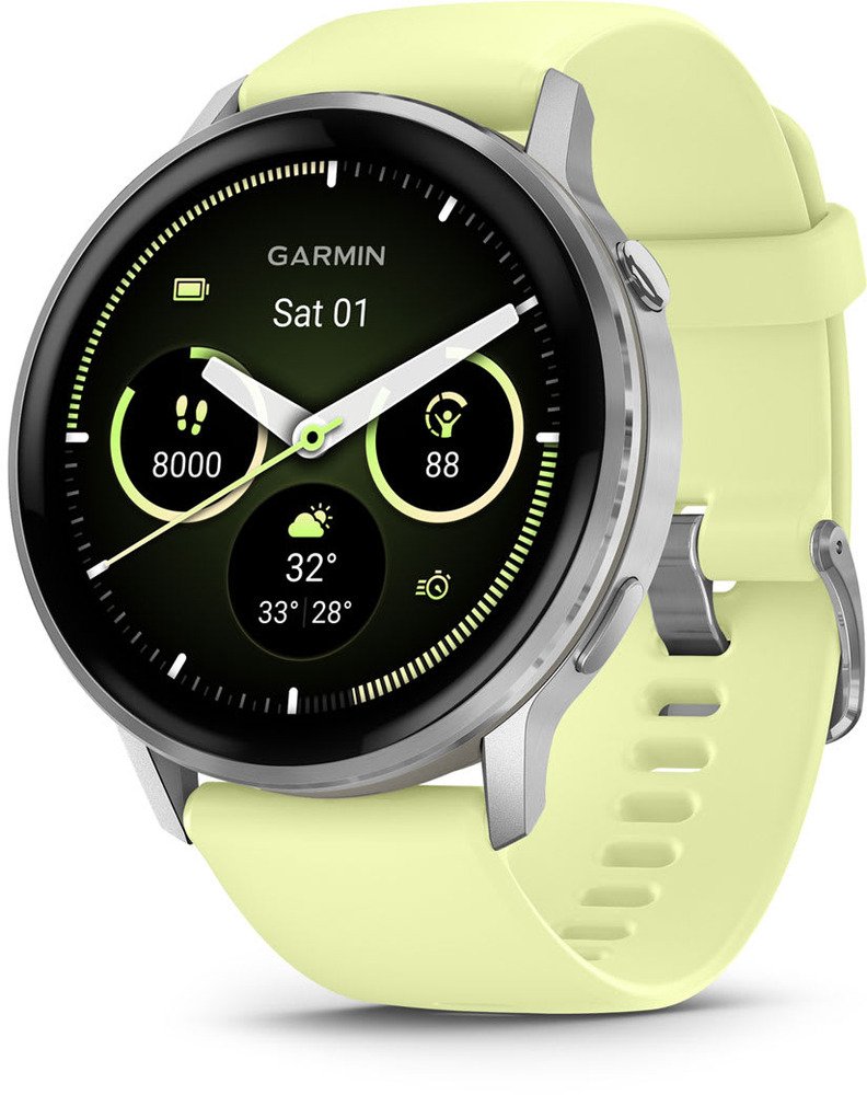 Garmin Venu 4 45mm Silver + Citron | Smartphones, tablets en meer | 0753759356811