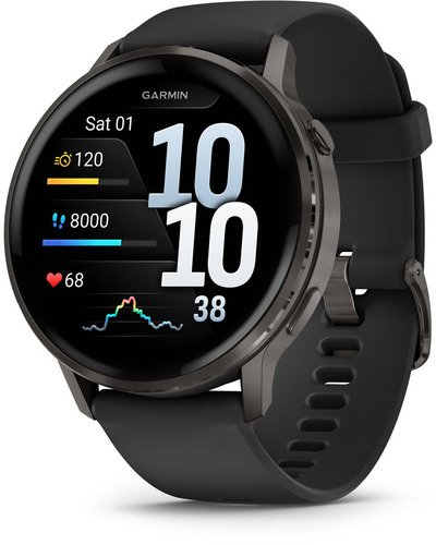 Garmin Venu 4 45mm Slate + Black - 1