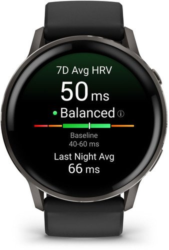 Garmin Venu 4 45mm Slate + Black - 2