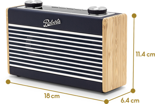 Roberts Radio Rambler Uno Blue - 4