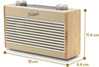 Roberts Radio Rambler Uno Cream - 3