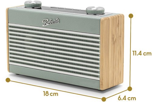 Roberts Radio Rambler Uno Duck Egg - 3
