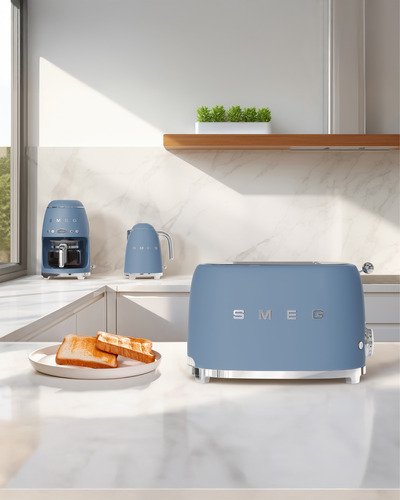 Smeg Broodrooster Storm Blue TSF01SBMEU - 14