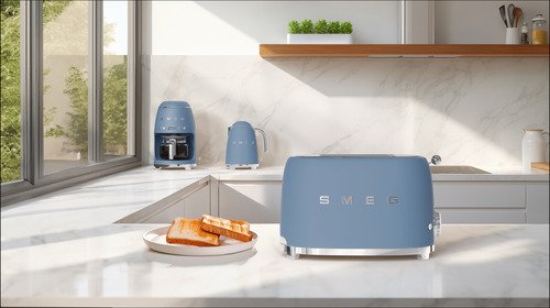 Smeg Broodrooster Storm Blue TSF01SBMEU - 16