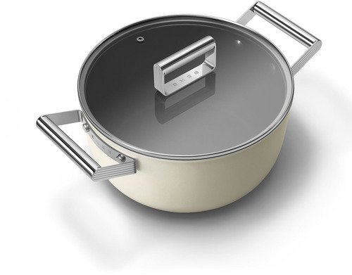 Smeg Kookpot 24 cm Crème CSF2412CRM - 2